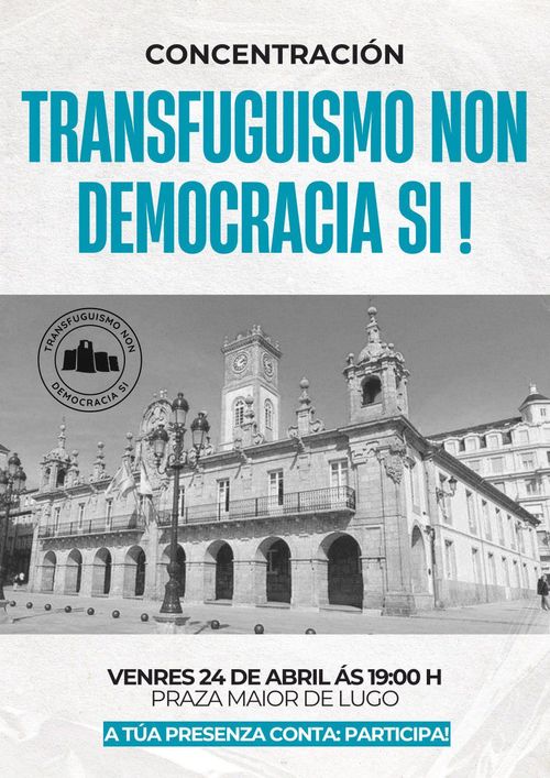 Concentración transfuguismo non, democracia si