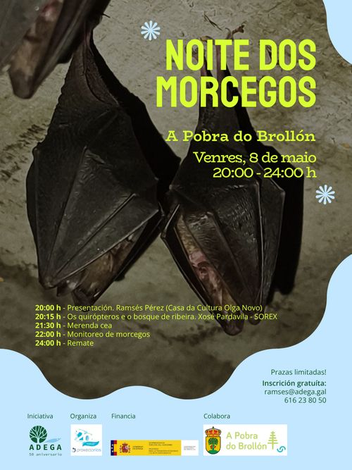 Noite dos morcegos na Pobra do Brollón