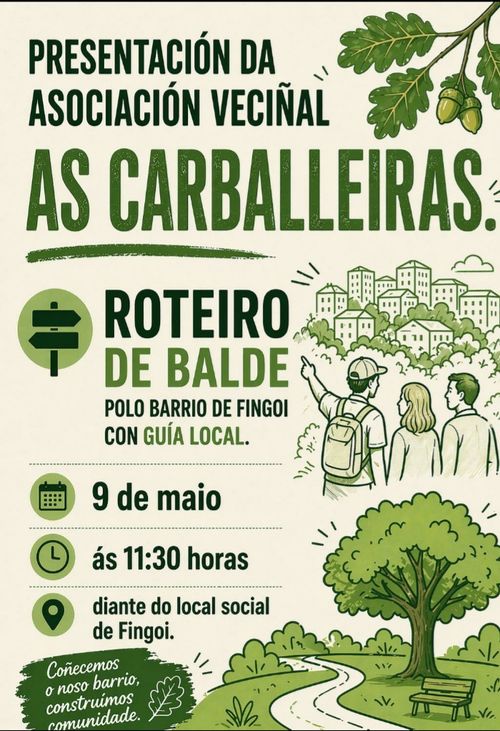 Presentación da Asociación Veciñal As Carballeiras